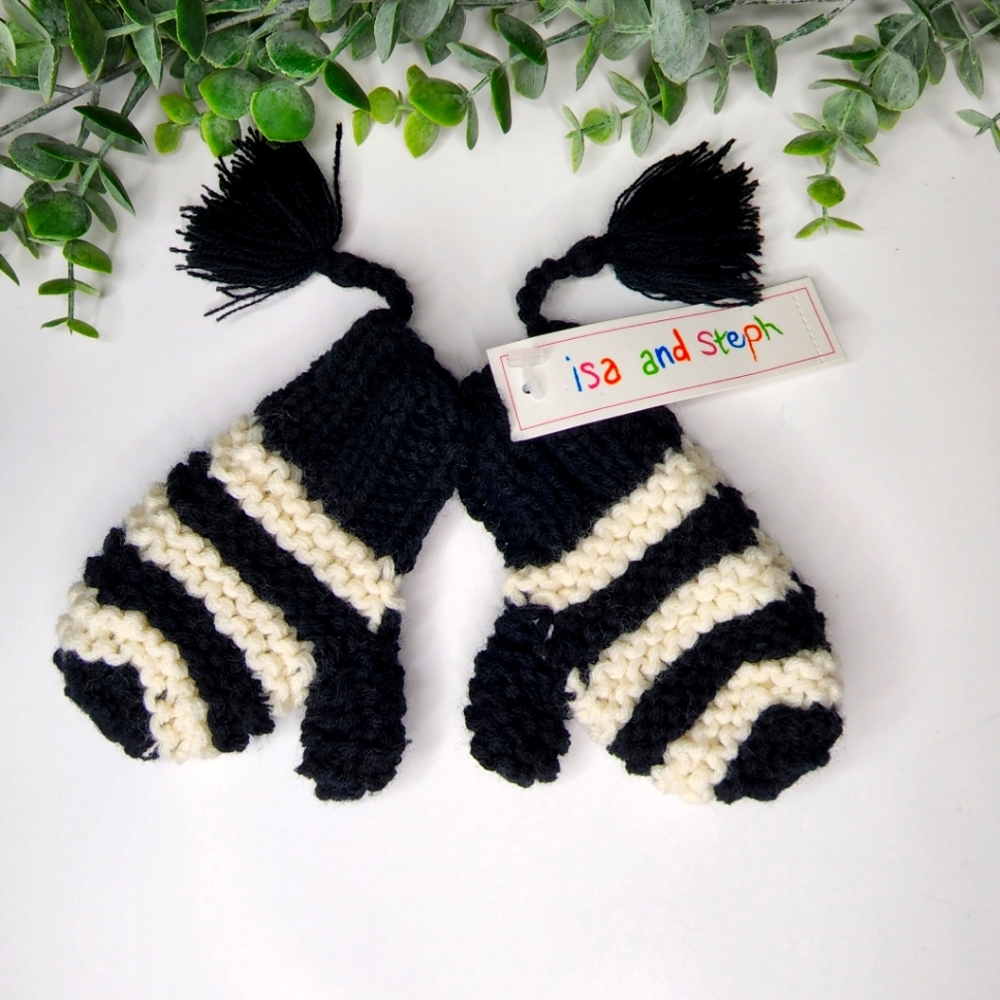 Crocheted Toddler Mittens